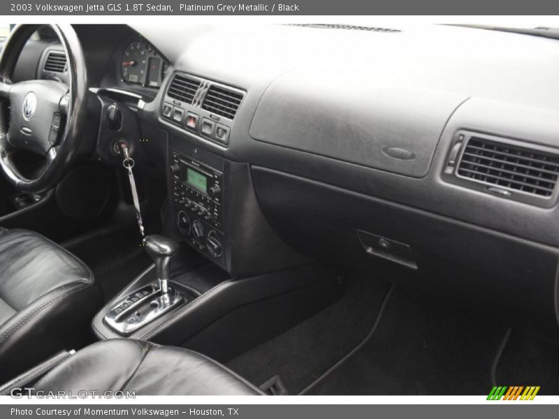 Platinum Grey Metallic / Black 2003 Volkswagen Jetta GLS 1.8T Sedan