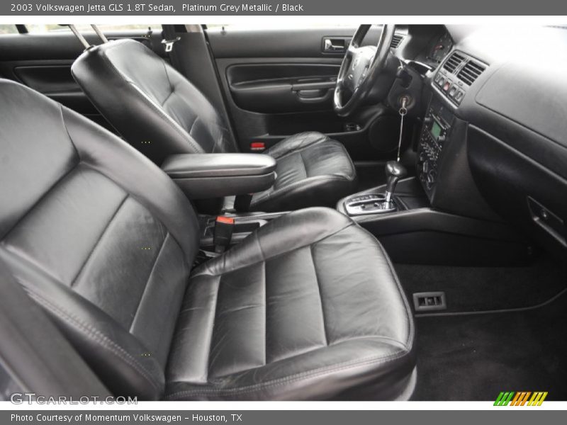 Platinum Grey Metallic / Black 2003 Volkswagen Jetta GLS 1.8T Sedan