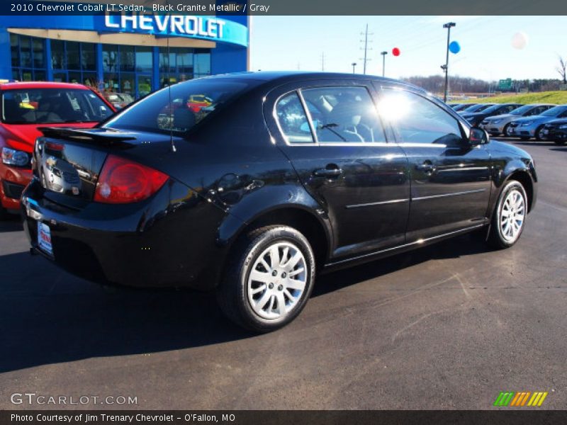 Black Granite Metallic / Gray 2010 Chevrolet Cobalt LT Sedan