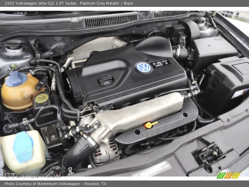 Platinum Grey Metallic / Black 2003 Volkswagen Jetta GLS 1.8T Sedan