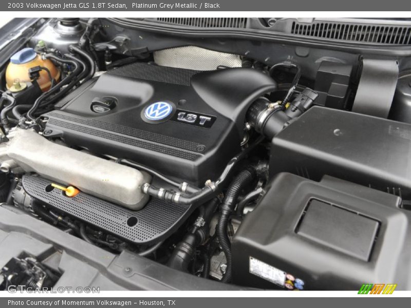 Platinum Grey Metallic / Black 2003 Volkswagen Jetta GLS 1.8T Sedan