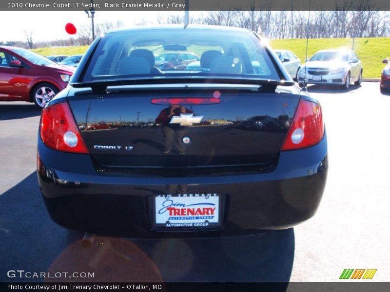 Black Granite Metallic / Gray 2010 Chevrolet Cobalt LT Sedan