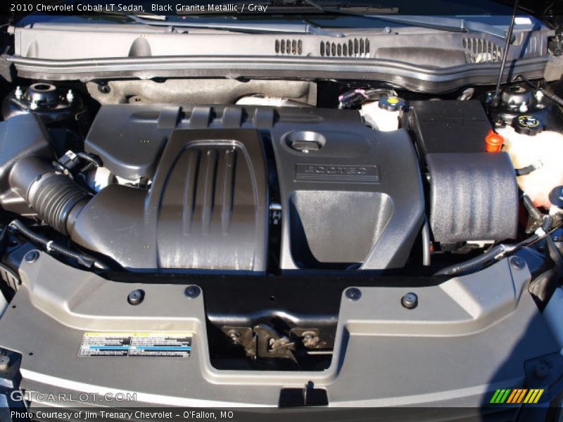 Black Granite Metallic / Gray 2010 Chevrolet Cobalt LT Sedan
