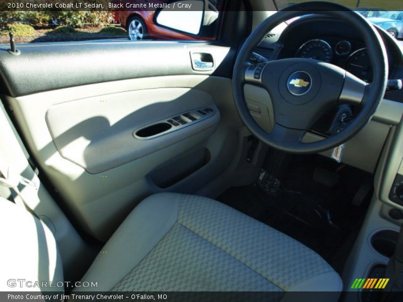 Black Granite Metallic / Gray 2010 Chevrolet Cobalt LT Sedan