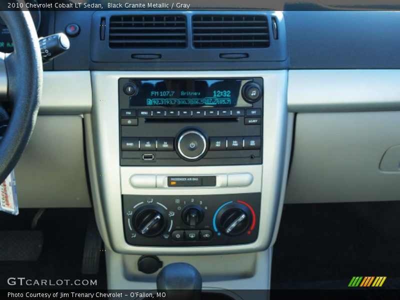 Black Granite Metallic / Gray 2010 Chevrolet Cobalt LT Sedan