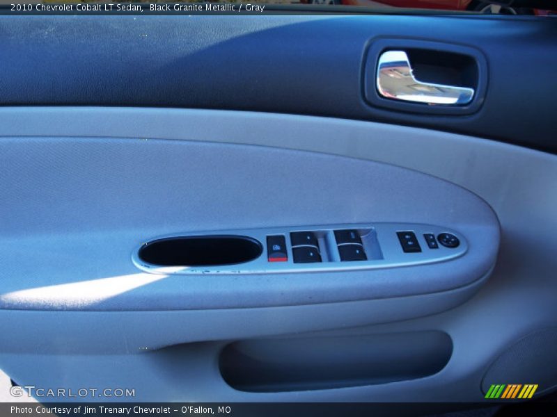 Black Granite Metallic / Gray 2010 Chevrolet Cobalt LT Sedan