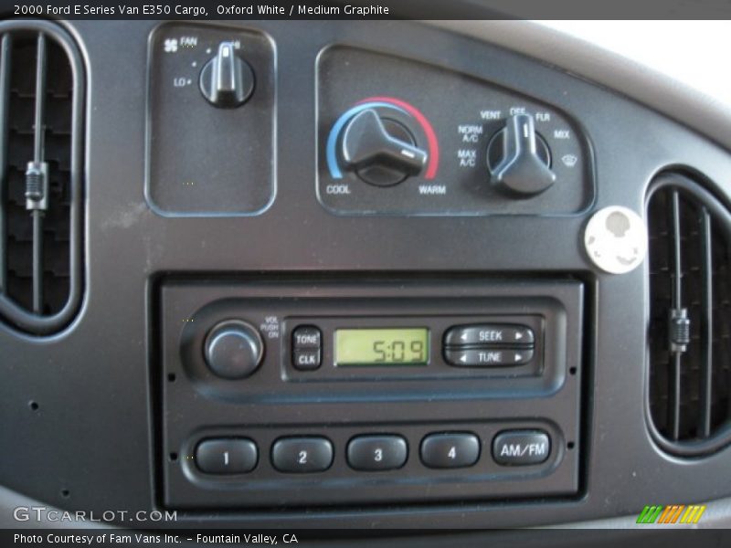 Oxford White / Medium Graphite 2000 Ford E Series Van E350 Cargo