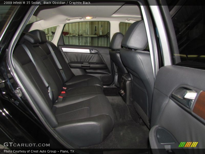Black Obsidian / Graphite Black 2009 Infiniti M 35 Sedan