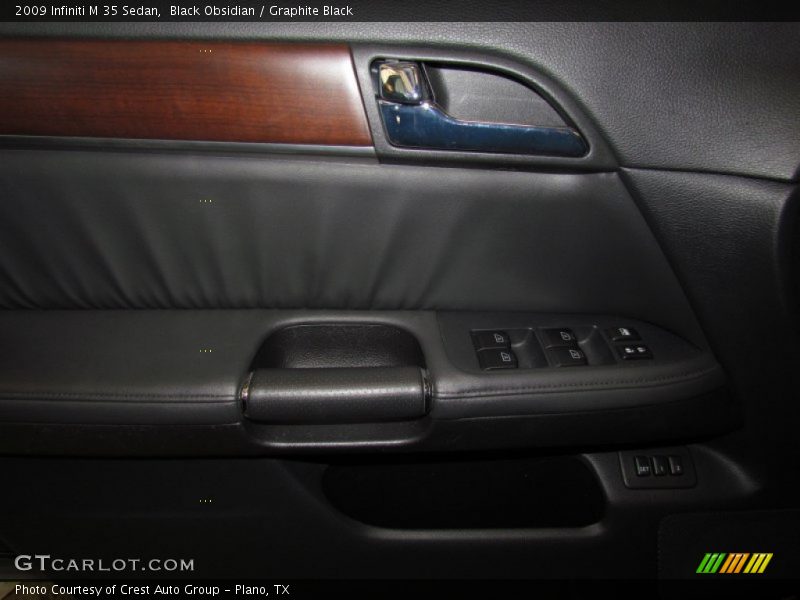 Black Obsidian / Graphite Black 2009 Infiniti M 35 Sedan