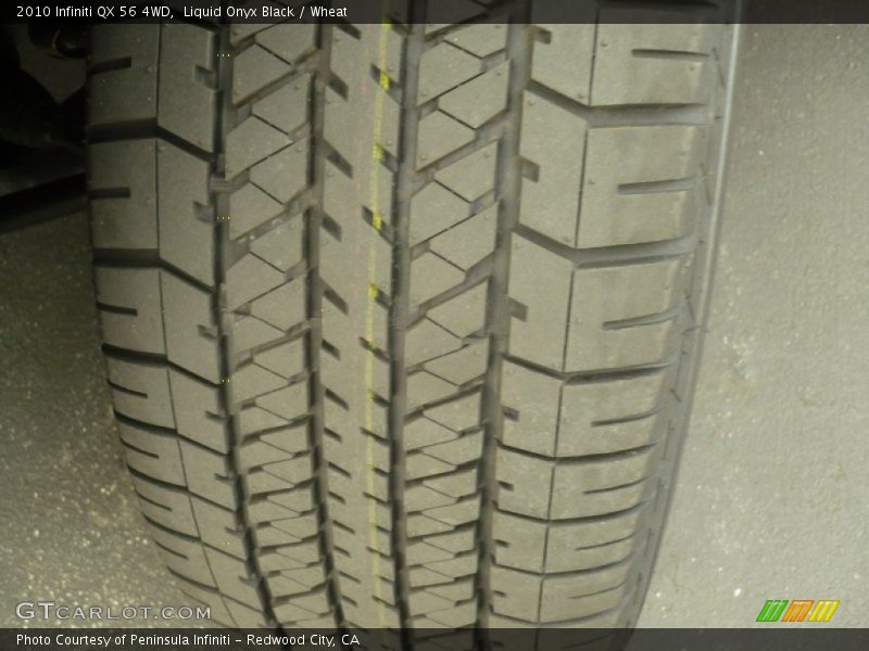 Liquid Onyx Black / Wheat 2010 Infiniti QX 56 4WD