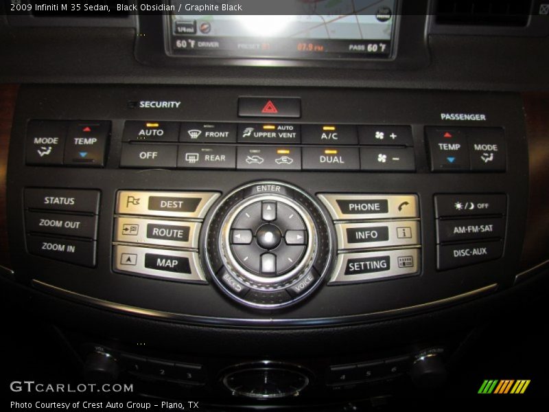 Black Obsidian / Graphite Black 2009 Infiniti M 35 Sedan