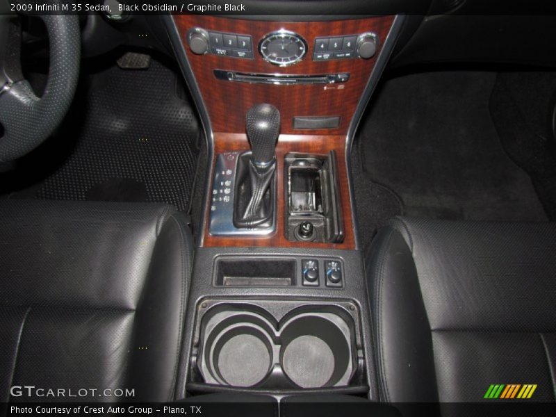 Black Obsidian / Graphite Black 2009 Infiniti M 35 Sedan