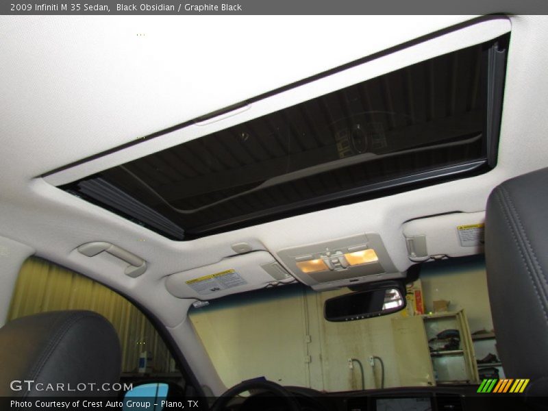 Black Obsidian / Graphite Black 2009 Infiniti M 35 Sedan