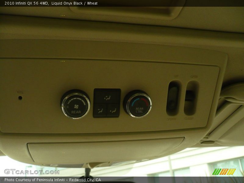 Liquid Onyx Black / Wheat 2010 Infiniti QX 56 4WD