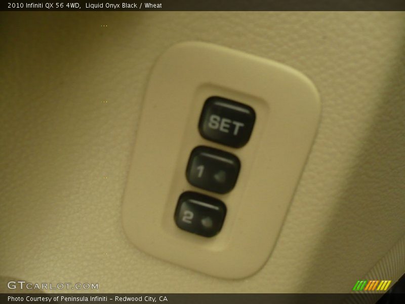 Liquid Onyx Black / Wheat 2010 Infiniti QX 56 4WD