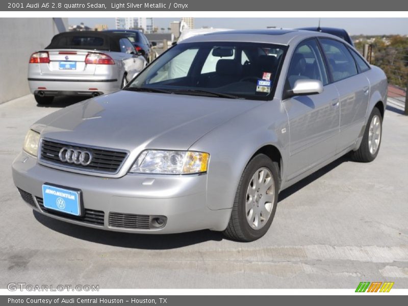 Light Silver Metallic / Onyx 2001 Audi A6 2.8 quattro Sedan