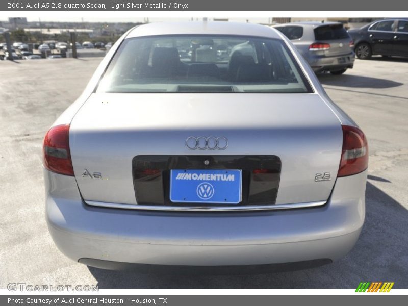 Light Silver Metallic / Onyx 2001 Audi A6 2.8 quattro Sedan