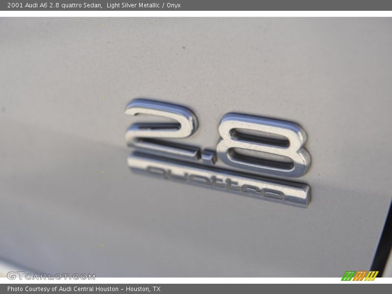 Light Silver Metallic / Onyx 2001 Audi A6 2.8 quattro Sedan