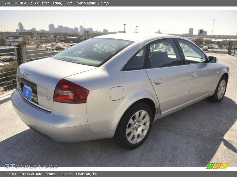 Light Silver Metallic / Onyx 2001 Audi A6 2.8 quattro Sedan