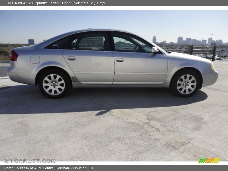 Light Silver Metallic / Onyx 2001 Audi A6 2.8 quattro Sedan