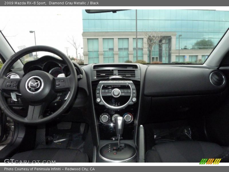 Diamond Gray Metallic / Black 2009 Mazda RX-8 Sport