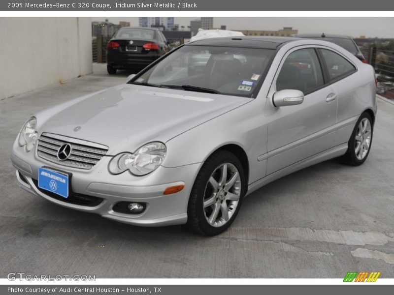 Iridium Silver Metallic / Black 2005 Mercedes-Benz C 320 Coupe