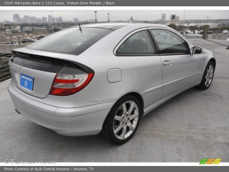 Iridium Silver Metallic / Black 2005 Mercedes-Benz C 320 Coupe