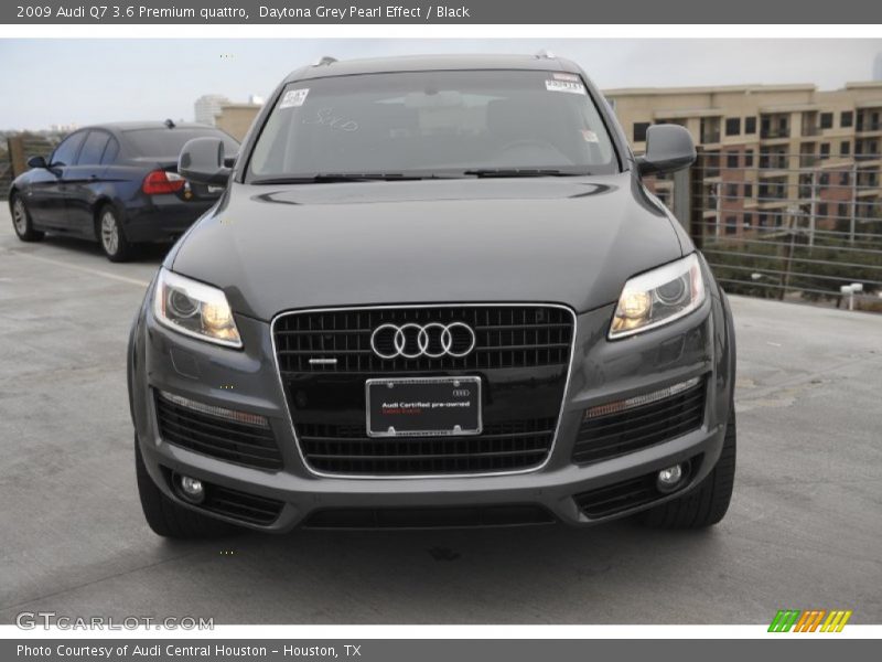 Daytona Grey Pearl Effect / Black 2009 Audi Q7 3.6 Premium quattro