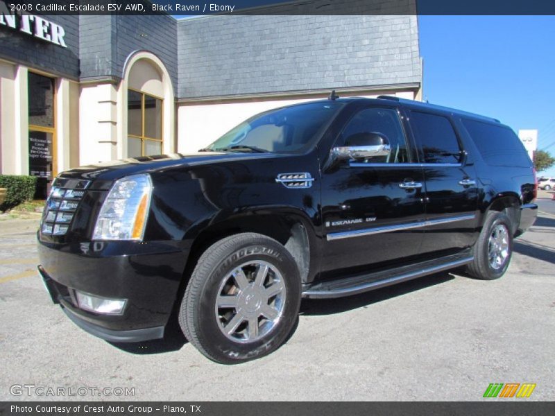 Black Raven / Ebony 2008 Cadillac Escalade ESV AWD
