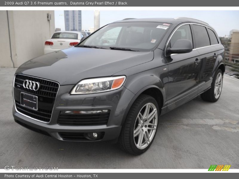 Daytona Grey Pearl Effect / Black 2009 Audi Q7 3.6 Premium quattro