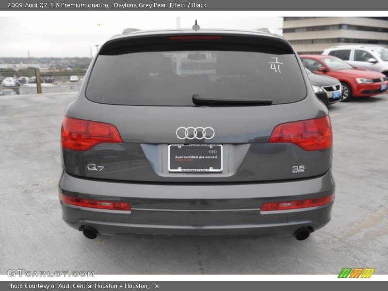 Daytona Grey Pearl Effect / Black 2009 Audi Q7 3.6 Premium quattro