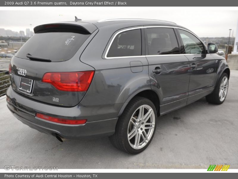 Daytona Grey Pearl Effect / Black 2009 Audi Q7 3.6 Premium quattro