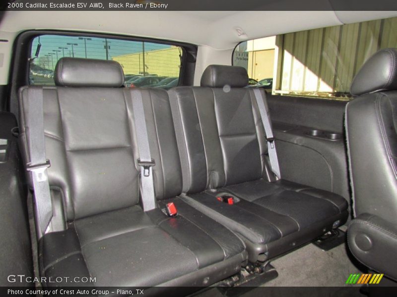 Black Raven / Ebony 2008 Cadillac Escalade ESV AWD