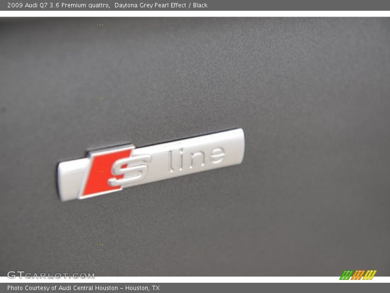 Daytona Grey Pearl Effect / Black 2009 Audi Q7 3.6 Premium quattro