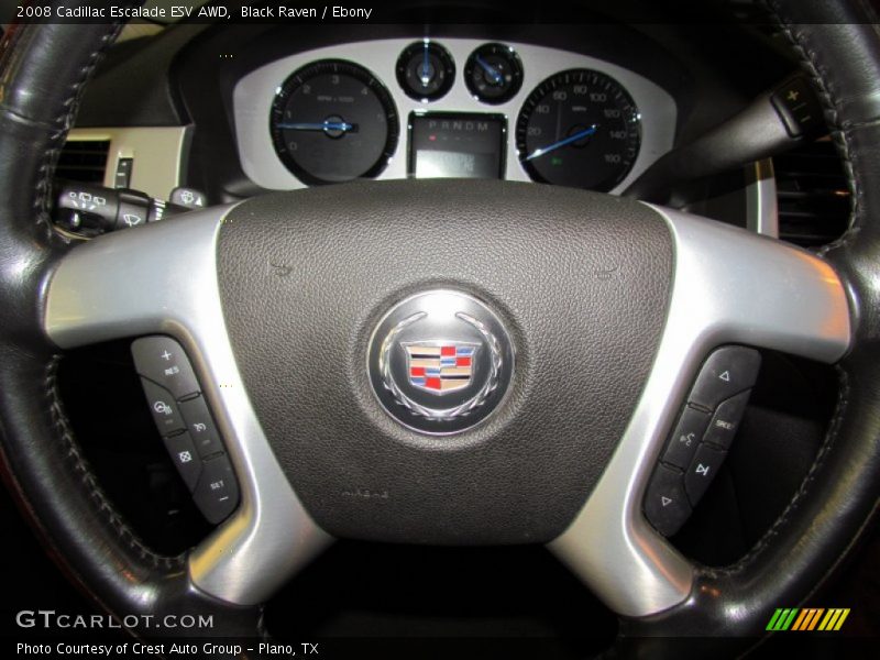 Black Raven / Ebony 2008 Cadillac Escalade ESV AWD
