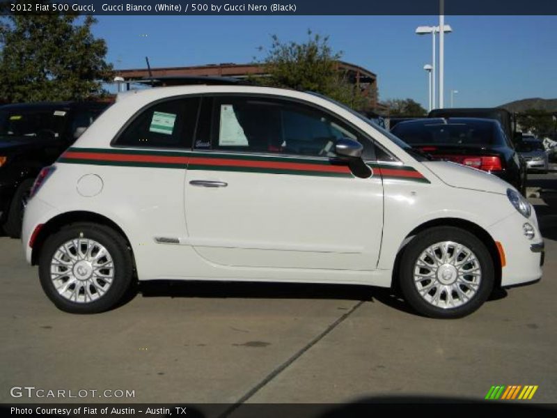 Gucci Bianco (White) / 500 by Gucci Nero (Black) 2012 Fiat 500 Gucci