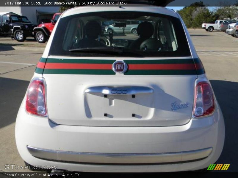 Gucci Bianco (White) / 500 by Gucci Nero (Black) 2012 Fiat 500 Gucci