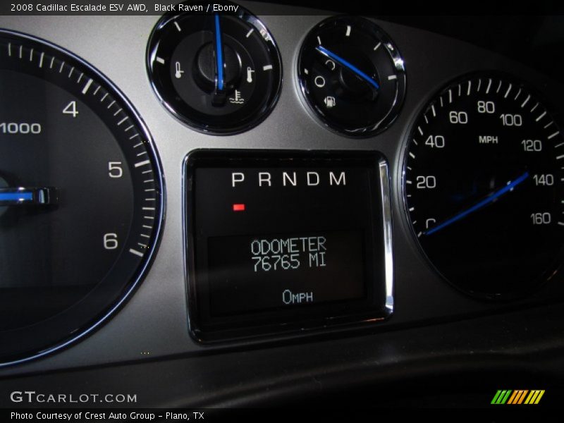 Black Raven / Ebony 2008 Cadillac Escalade ESV AWD