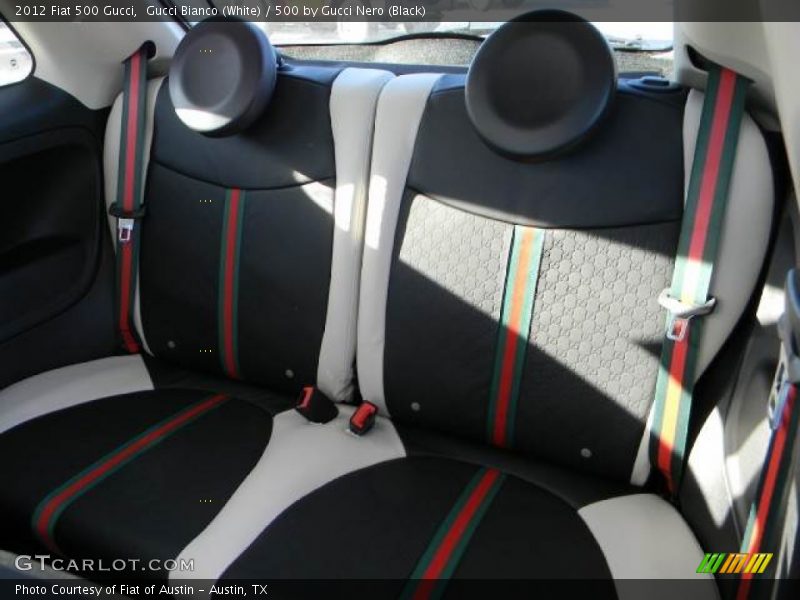 Gucci Bianco (White) / 500 by Gucci Nero (Black) 2012 Fiat 500 Gucci