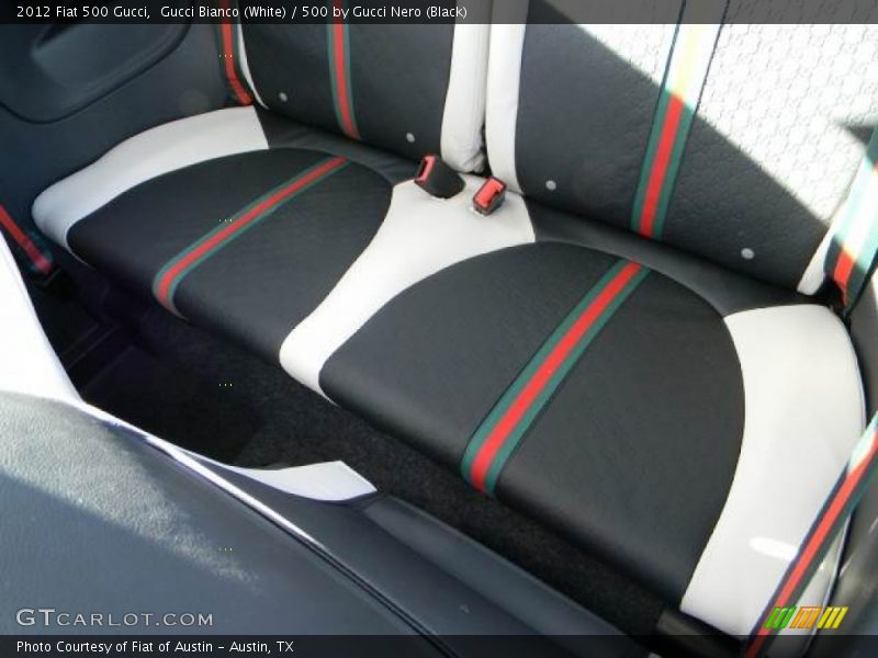 Gucci Bianco (White) / 500 by Gucci Nero (Black) 2012 Fiat 500 Gucci