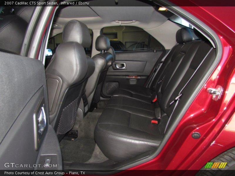 Infrared / Ebony 2007 Cadillac CTS Sport Sedan