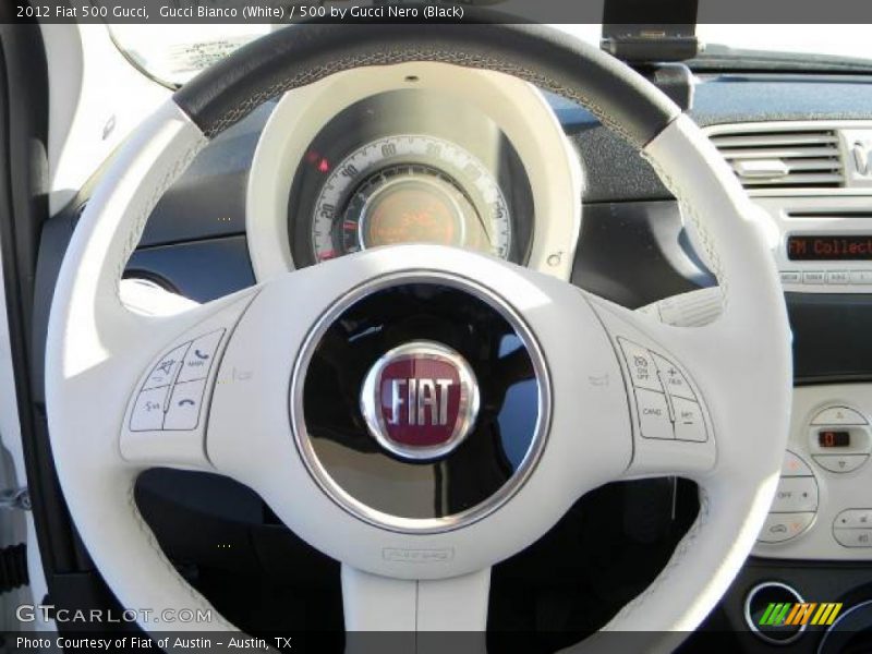 Gucci Bianco (White) / 500 by Gucci Nero (Black) 2012 Fiat 500 Gucci