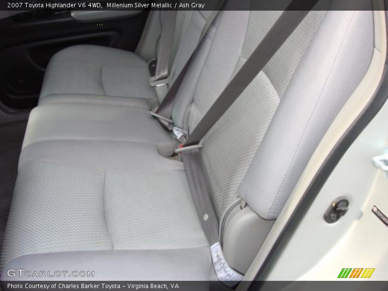 Millenium Silver Metallic / Ash Gray 2007 Toyota Highlander V6 4WD