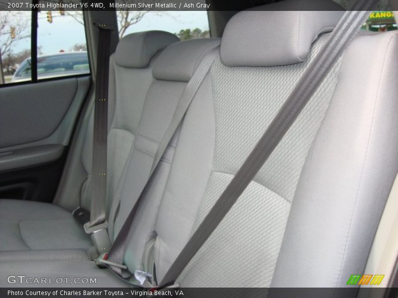 Millenium Silver Metallic / Ash Gray 2007 Toyota Highlander V6 4WD