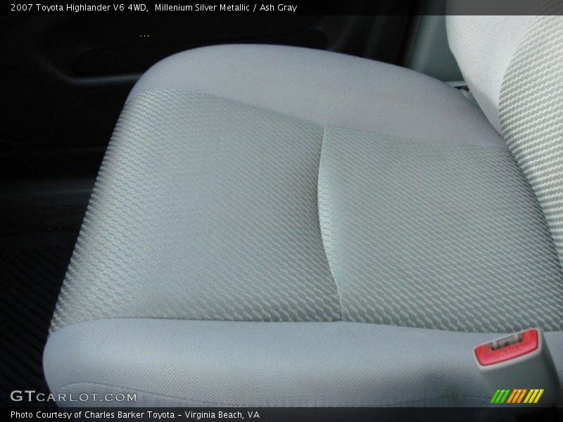 Millenium Silver Metallic / Ash Gray 2007 Toyota Highlander V6 4WD