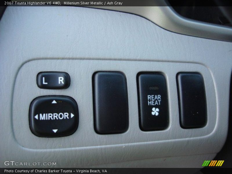Millenium Silver Metallic / Ash Gray 2007 Toyota Highlander V6 4WD