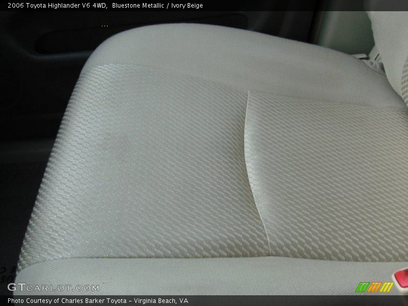 Bluestone Metallic / Ivory Beige 2006 Toyota Highlander V6 4WD