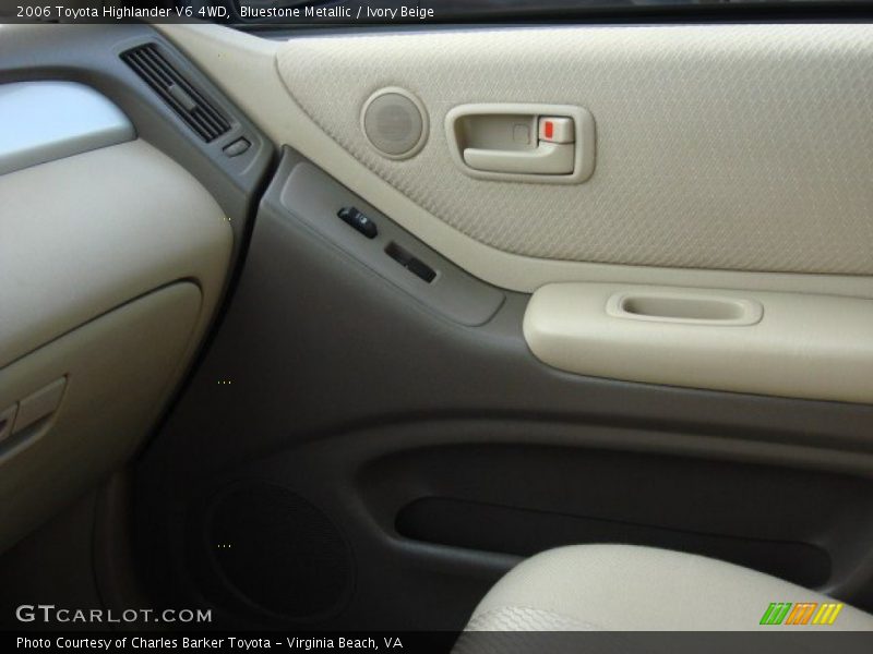 Bluestone Metallic / Ivory Beige 2006 Toyota Highlander V6 4WD