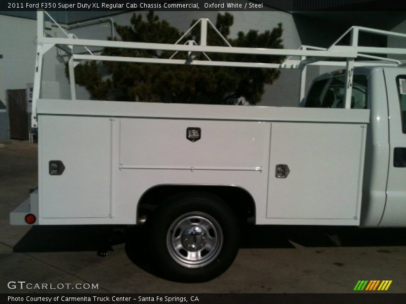 Oxford White / Steel 2011 Ford F350 Super Duty XL Regular Cab Chassis Commercial