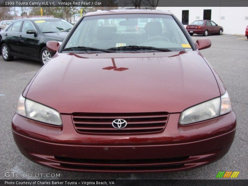 Vintage Red Pearl / Oak 1999 Toyota Camry XLE V6